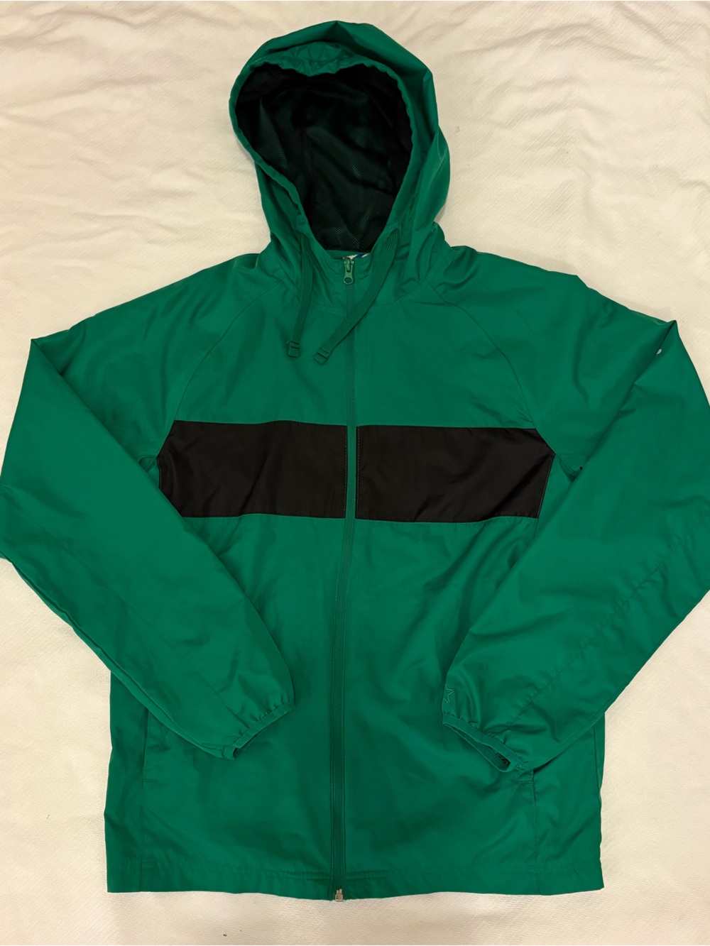 Vintage STARTER Green Jacket with Black Panels - Men’s Small